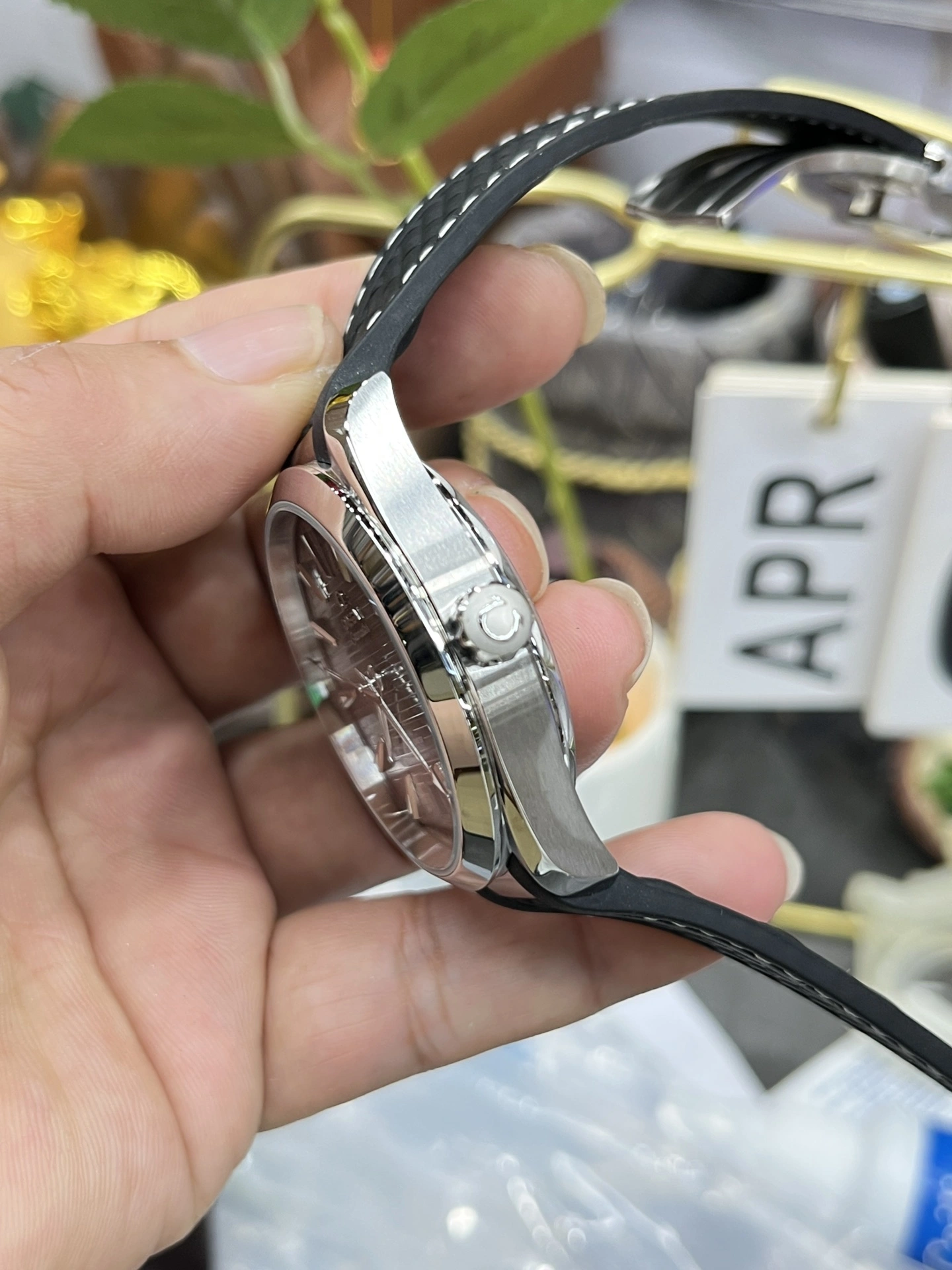 Lightweight CBD Factory Omega Seamaster Aqua Terra 150M 41mm Black Dial Black Rubber Strap (220.12.41.21.01.001) 1:1 Super Clone – DD8900 Movement 256